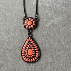 Fashion Jewelry Necklace Claire’s Neon Pendant 18 Inches